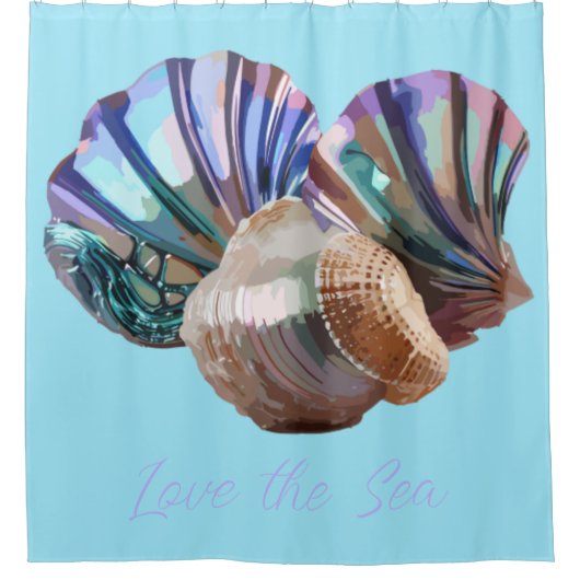 Gemische Duschvorhang (Vorderseite)