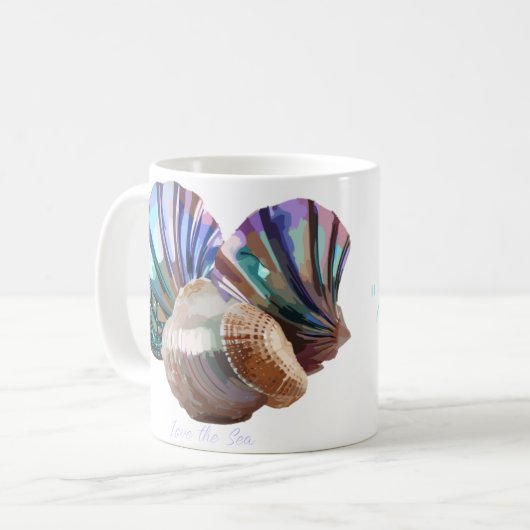 Gemische Kaffeetasse (Vorderseite Links)