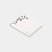 Gemische (klein) - Elfenbein Post-it Klebezettel (angewinkelt)