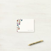 Gemische (klein) - Kohle Post-it Klebezettel (Auf Schreibtisch)