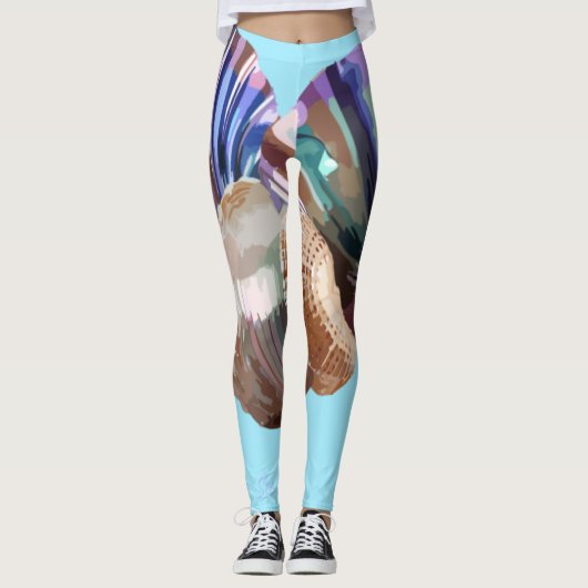 Gemische Leggings (Vorderseite)