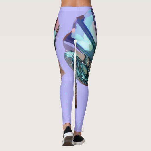 Gemische Leggings (Rückseite)