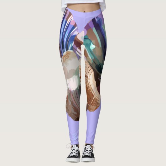 Gemische Leggings (Vorderseite)
