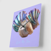 Gemische Quadratische Wanduhr (Winkel)