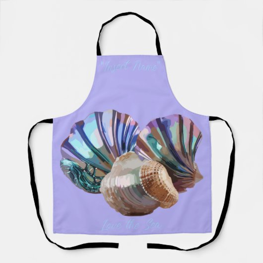 Gemische Schürze (Vorderseite)