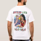 Gemischt wie Halo-Halo-T - Shirt (Rückseite)