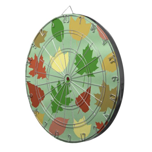 Gemischte Blätter Dartscheibe (Vorderseite rechts)