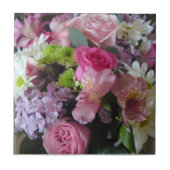 Gemischte Blume Fliese (Vorderseite)