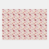 Gemischte Blume für Elfenbein Geschenkpapier Set (Vorderseite 2)
