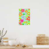 Gemischte Blume Poster (Küche)
