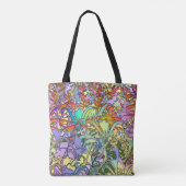 Gemischte Blume Tasche (Rückseite)