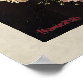 Gemischte Blumen Poster (Ecke)