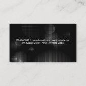 Gemischte Cocktailgetränke | Mixology Barkeeper Visitenkarte (Rückseite)