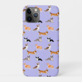 gemischte Corgi Case-Mate iPhone Hülle (Rückseite)