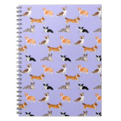 gemischte Corgi Notizblock (Vorderseite)