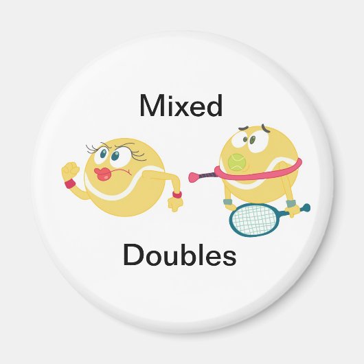 Gemischte Doubles Magnet (Vorne)