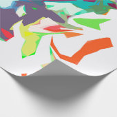 Gemischte Farben Geschenkpapier (Ecke)