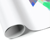 Gemischte Farben Geschenkpapier (Rolleneckpunkt)