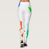 Gemischte Farben Leggings (Rückseite)