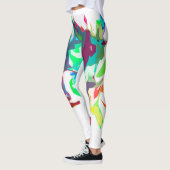Gemischte Farben Leggings (Links)