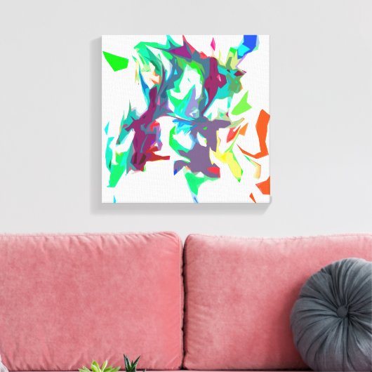 Gemischte Farben Leinwanddruck (Insitu (Wohnzimmer))