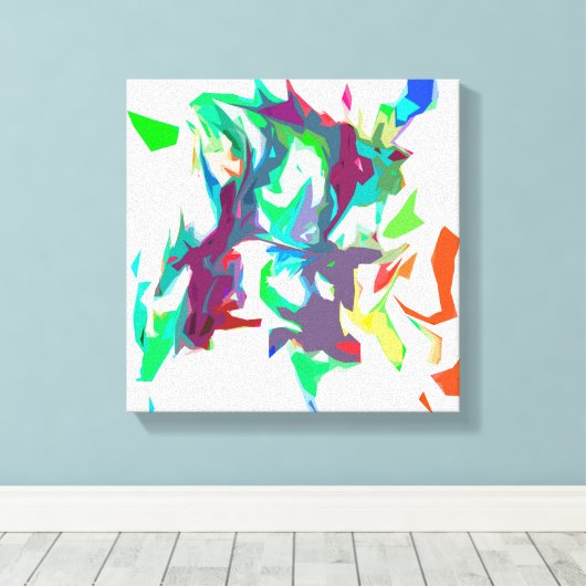 Gemischte Farben Leinwanddruck (Insitu (Holzboden))