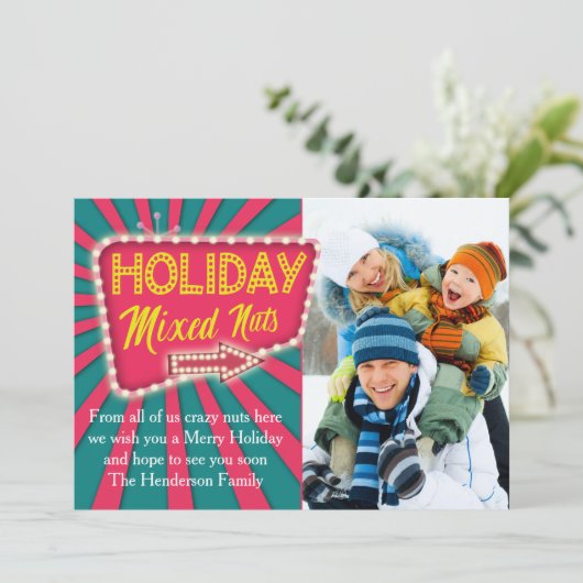 Gemischte Feiertage Feiertagskarte (Stehend Vorderseite)