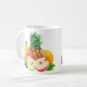 Gemischte Früchte Kaffeetasse (Vorderseite Links)