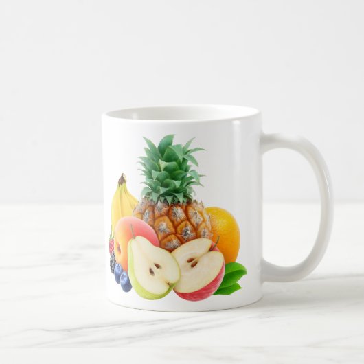 Gemischte Früchte Kaffeetasse (Rechts)