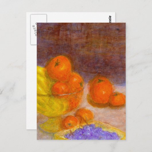gemischte Früchte, Postkarte (Vorne/Hinten)