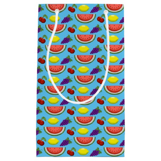 gemischte Fruchtgeschenktasche Kleine Geschenktüte (Vorderseite)