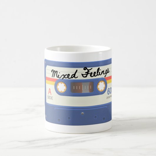 Gemischte Gefühle-Tasche Kaffeetasse (Mittel)