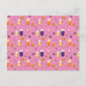 Gemischte Getränke Rosa Postkarte (Vorderseite)