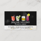 Gemischte Getränke | Sperrung Visitenkarte (Vorderseite)