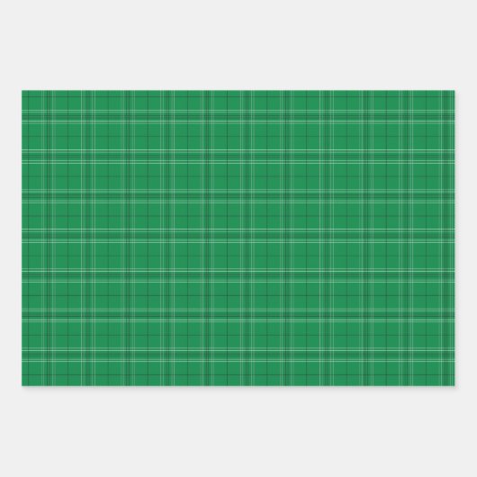 Gemischte grün-schwarze Muster Geschenkpapier Set (Vorderseite 3)