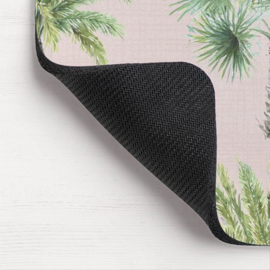 Gemischte grüne Palmen Mousepad (Ecke)