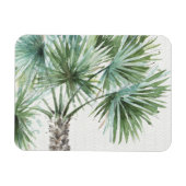 Gemischte Grüntöne I Tropenpalmen Magnet (Horizontal)