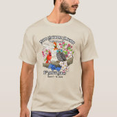 Gemischte Harmony Brigade of New England 2023 T-Shirt (Vorderseite)