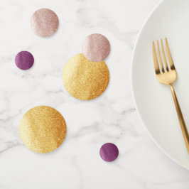 Gemischte Jewel Tones Konfetti