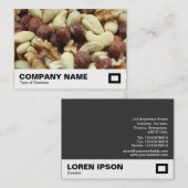 Gemischte Kerne Visitenkarte (Vorne/Hinten)