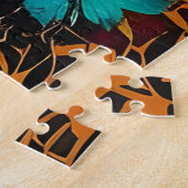 Gemischte Medien für Frauen und Schmetterlinge Puzzle (Seite)