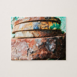 gemischte Metallrasse zum Kuchen Puzzle