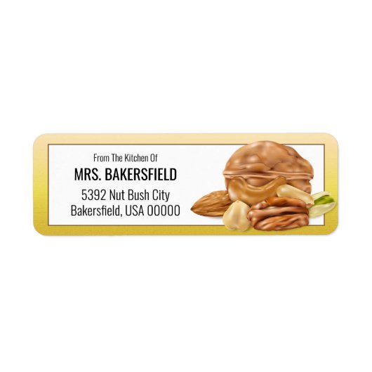 Gemischte Nüsse Backgeschenk (Vorne)
