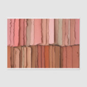 Gemischte Palette Rosa und Terracotta BP7b Decoupa Seidenpapier (Vorderseite)