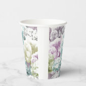 gemischte Pastell Floral Bouquet Pappbecher (Rechts)