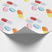 Gemischte Pillen Geschenkpapier (Ecke)