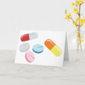 Gemischte Pillen Karte (Gelbe Blume)