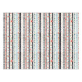 Gemischte shabby chic Muster Tischdecke (Vorderseite (Horizontal))