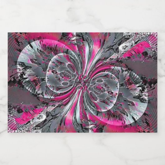 Gemischte Signale Alkoholflaschenetikett (Einzelnes Label)