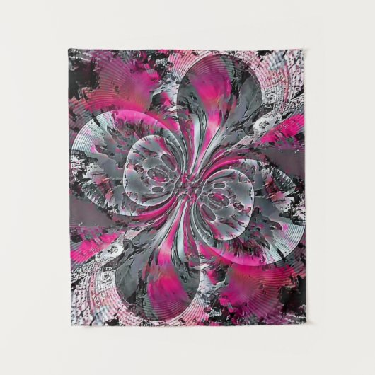 gemischte Signale Band Wandteppich (Vorderseite)